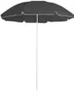 vidaXL Ombrellone con palo in acciaio antracite 180 cm Anteprima dell’immagine prodotto 5