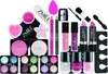 A collection of makeup products arranged on a white background. Produktbild-Vorschau
