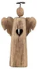 Clayre & Eef Dekorationsfigur Engel 22 cm Braun Holz Produktbild-Vorschau 1