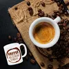 Kaffeebecher mit Spruch: Kaffee weil es für Bier zu früh Produktbild-Vorschau 3