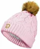 DELPHIN QUEEN, uni, rose, bonnet d'hiver pour femmes, Voir les images du produit 1