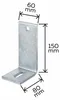 GAH-Alberts 335656, Ocel, Úhlový držák, Ocel, 1,4 cm, 10 Náhled obrázku produktu 2
