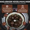 AMZCHEF Kaffeemühle Elektrisch mit Abnehmbarem Halter für Produktbild-Vorschau 3