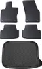 Gummi Kofferraumwanne + Fußmatten Set für Seat Ateca, Bj. Produktbild-Vorschau 1