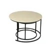 2er Set Couchtisch Runder Satztisch Produktbild-Vorschau 6