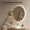 EMKE Specchio da bagno a LED rotondo, diametro 70 cm. Anteprima dell’immagine prodotto 6