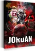 Basketballlegende Jordan dynamischer Collage Wandbild Produktbild-Vorschau 1