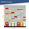 T-Karten Planer OfficePlaner 49x47,3 cm 7 Träger grau Produktbild-Vorschau 11