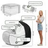 Dreamroots Bean Bag, Puff 90x90x100 cm, pouf con Anteprima dell’immagine prodotto 3