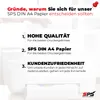 SPS Kopierpapier (500 Blatt, 80 g/m², DIN A4 Papier,weiß Produktbild-Vorschau 4