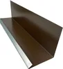 Wandanschlussblech 2 m lang Alu Braun RAL 8014 Zuschnitt 25 Produktbild-Vorschau 1