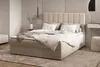 Kontinentalbett aus Samt, Polsterbett, Boxspringbett, Produktbild-Vorschau 3