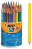 BIC Kids Ecolutions Evolution Triangle, 48pcs. Voir les images du produit 2