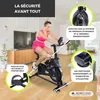 Mobiclinic® Fitness, Vélo d'appartement, Différents niveaux Voir les images du produit 6