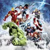 Komar Vlies Fototapete - Marvel Avengers Mighty Team - Produktbild-Vorschau 2