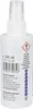 A white spray bottle of cleaning product with labels and warnings. Produktbild-Vorschau