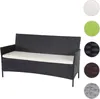 3-Sitzer Poly-Rattan Gartenbank Halden, Sitzbank  Produktbild-Vorschau 4