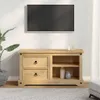 vidaXL Szafka pod TV Corona 100x40x52 cm lite drewno Podgląd zdjęcia produktu 3