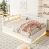 Letto imbottito 140x200 cm con spazio contenitore a Anteprima dell’immagine prodotto 5