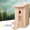 wildtier herz I Nistkasten für Kohlmeisen, Wildvögel - Produktbild-Vorschau 2