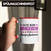 Trendation - Ich Bin Umgeben Von Lausigen Amateuren Tasse Produktbild-Vorschau 4