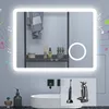 Badspigel mit Steckdose 120×70cm Bluetooth LED Produktbild-Vorschau 1