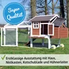 zooprinz Hühnerstall Mobi | Auf Rollen | 248x115x76cm Produktbild-Vorschau 7