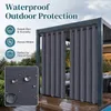 Outdoor Vorhänge Wetterfest Wasserdicht Vorhang mit Ösen Produktbild-Vorschau 3