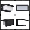 LED Außenwandleuchte Modern 12W – Wandlampe Anthrazit – Produktbild-Vorschau 2