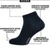 OCERA 6x Bambus Kurzschaft-Socken (Uni) für Damen und Produktbild-Vorschau 2