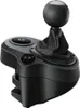 A black Logitech G29 Driving Force racing wheel gear shifter accessory. Produktbild-Vorschau