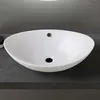 doporro Waschbecken Oval Aufsatzwaschbecken aus Keramik Produktbild-Vorschau 6