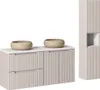 Waschtischunterschrank 60 cm, kaschmir, NEWPORT-56-CASHMERE Produktbild-Vorschau 7