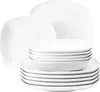 Seltmann Weiden Lido Tafelservice, 12-tlg., Eckig, Tafel Produktbild-Vorschau 2