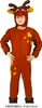 A child wearing a reindeer costume. Podgląd zdjęcia produktu