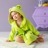Milk&Moo Cacha Frog Kinder Samt Bademantel mit Kapuze, Produktbild-Vorschau 6