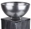 LED Solarlampe, Pflanzschale, Blumendekor, silber-antik, H Produktbild-Vorschau 8