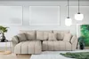 AX LIVING Ecksofa mit Schlaffunktion Verciani L Sofa Produktbild-Vorschau 3