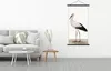 MuchoWow® Textilposter Storch - Vogel - Tiere - Jungen - Produktbild-Vorschau 3