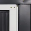 Outsunny Gerätehaus Metall Kohlegrau L340 x B386 x H200 cm Produktbild-Vorschau 9