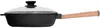 Ø24cm Gusseisenpfanne 62mm hoch mit Holzgriff und Produktbild-Vorschau 4