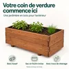 Jardinière en Bois IvoQ – 80 x 40 x 32 cm – Bois – Pour Voir les images du produit 2