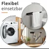 ECENCE Handtuchhalter ohne Bohren selbstklebend Schwarz Produktbild-Vorschau 7