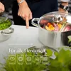 8dílná sada nádobí na indukci Hrnce z nerezové oceli se Náhled obrázku produktu 16