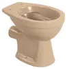 Stand-WC Tiefspüler ohne Spülrand beige matt ohne WC-Sitz Produktbild-Vorschau 2