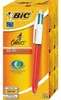 Bolígrafo BIC de 4 colores, punta fina (paquete de 12 Vista previa de la imagen del producto 1