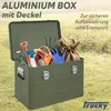 Aluminium Box mit Deckel Grün Alu Kiste Box Alukiste 65 Produktbild-Vorschau 2