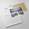 Gerahmtes Poster - Weißer Rahmen - Brücke See - 70x50 cm - Produktbild-Vorschau 4