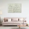 Leinwandbild Blumen auf einem Wandhintergrund 120x80 Feeby Produktbild-Vorschau 2