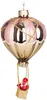 BRUBAKER Weihnachtsmann im Heißluftballon Rosa Gold - Produktbild-Vorschau 3